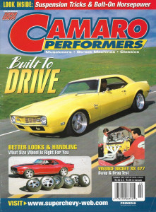 CAMARO PERFORMERS 2002 SUMMER - VINTAGE NICKEY SS 427, WHEELS, SUSP TRICKS